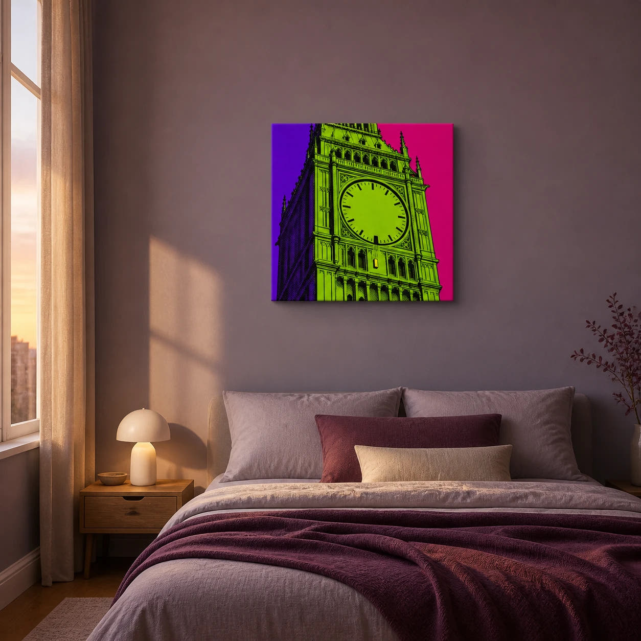Missing Minute Canvas - Lifestyle