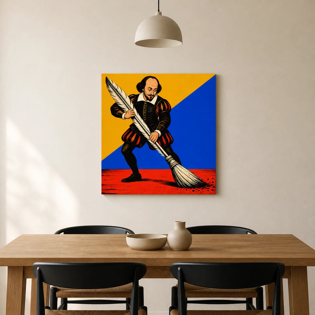 Shakespeare — Quill Work Canvas - Lifestyle