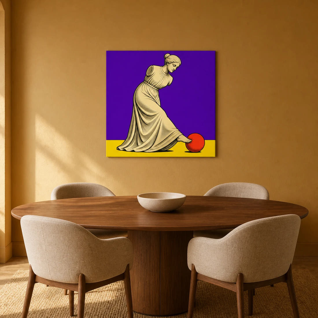 Venus de Milo — Kicks Back Canvas - Lifestyle