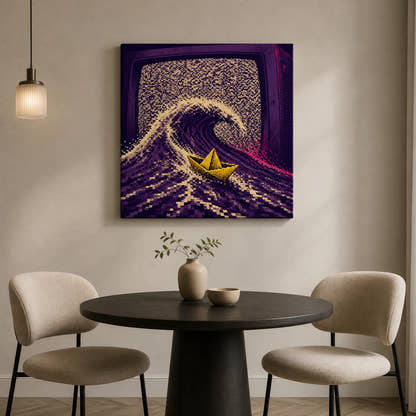 Static Sailor Canvas - Dining Area Pendant