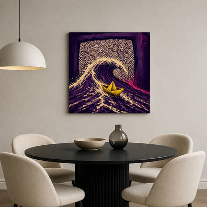 Static Sailor Canvas - Dining Area Neutral