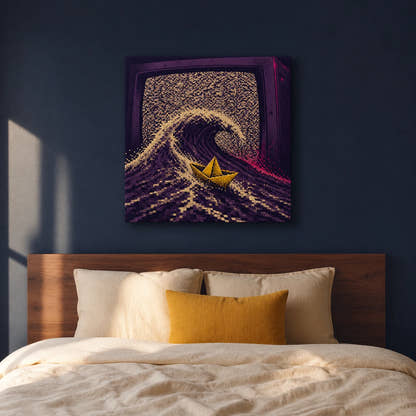 Static Sailor Canvas - Bedroom Sunlit