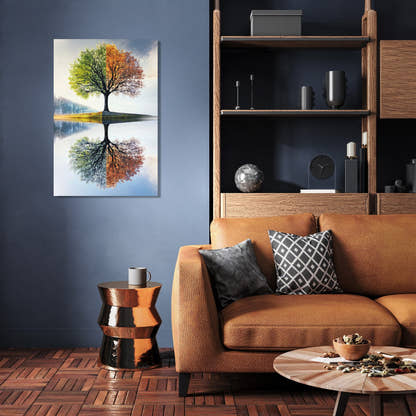 Seasons Reflected Canvas - Secondary Image 3