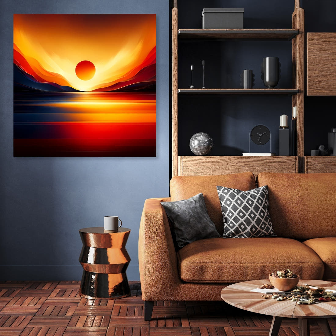 Sunset Simplicity Canvas - Secondary Image 3