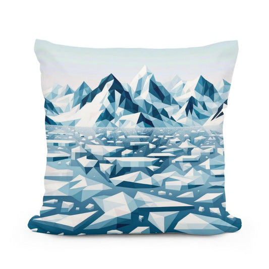 Frozen Arctic Cotton Cushion - Main Image