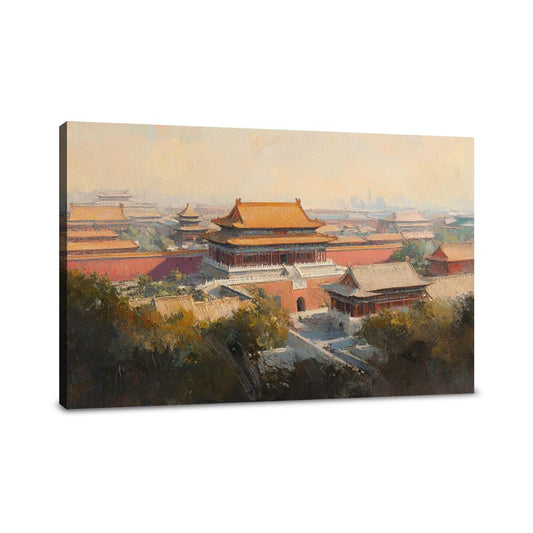 Forbidden City Illumination Canvas - Main Image