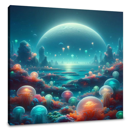 Alien Ocean Canvas - Main Image