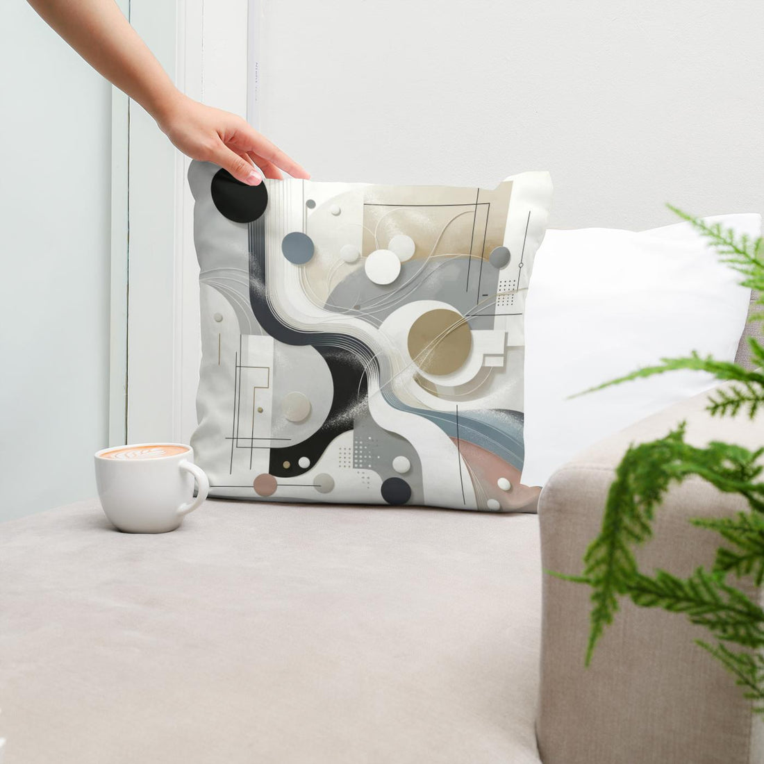 Silent Serenity Cotton Pillow - Secondary Image 5