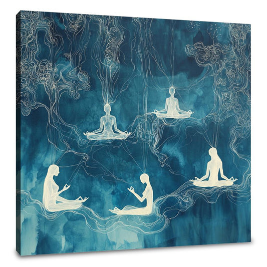 Yoga Poses Harmony Canvas - Main Image