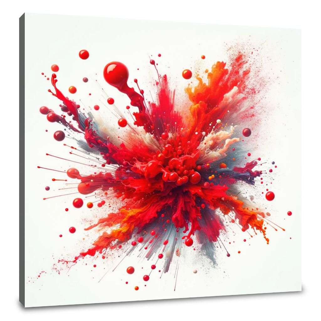 Red Passion Canvas - Main Image