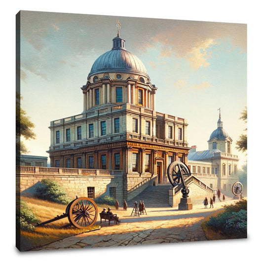 London Royal Greenwich Meridian Line Acrylic Canvas - Main Image