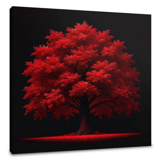 Crimson Resilience Canvas - Main Image