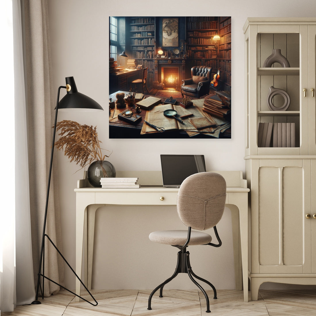 Study of Solitude Canvas - Secondary Image 4