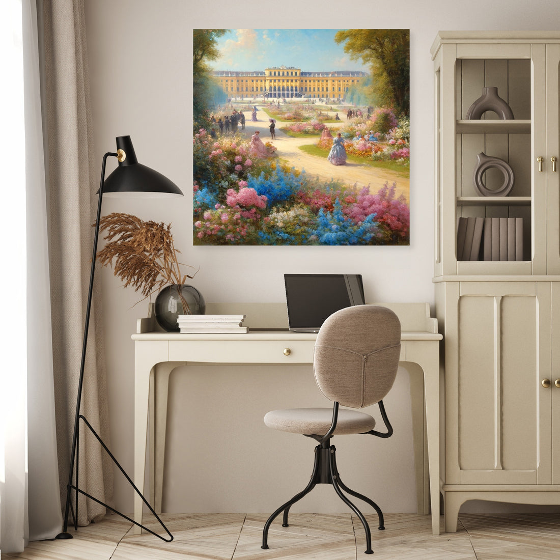 Spring at Schönbrunn Palace Canvas - Secondary Image 4