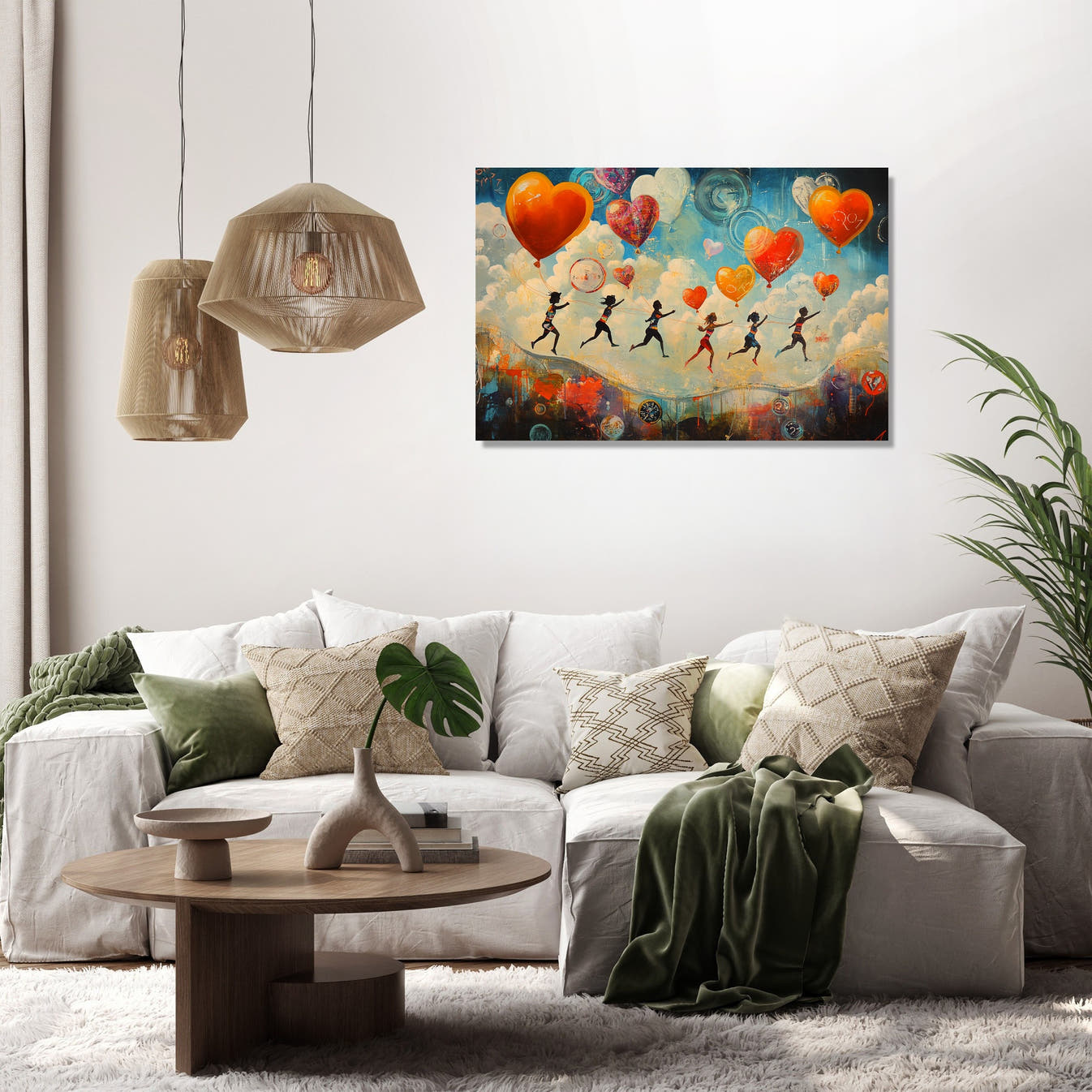 Cardio Dreamscape Canvas - Secondary Image 2
