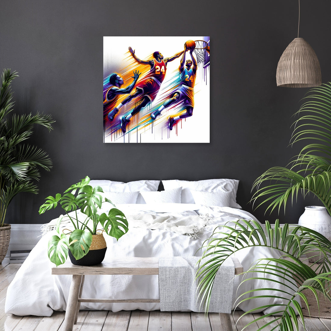 Courtside Clash Canvas - Secondary Image 6