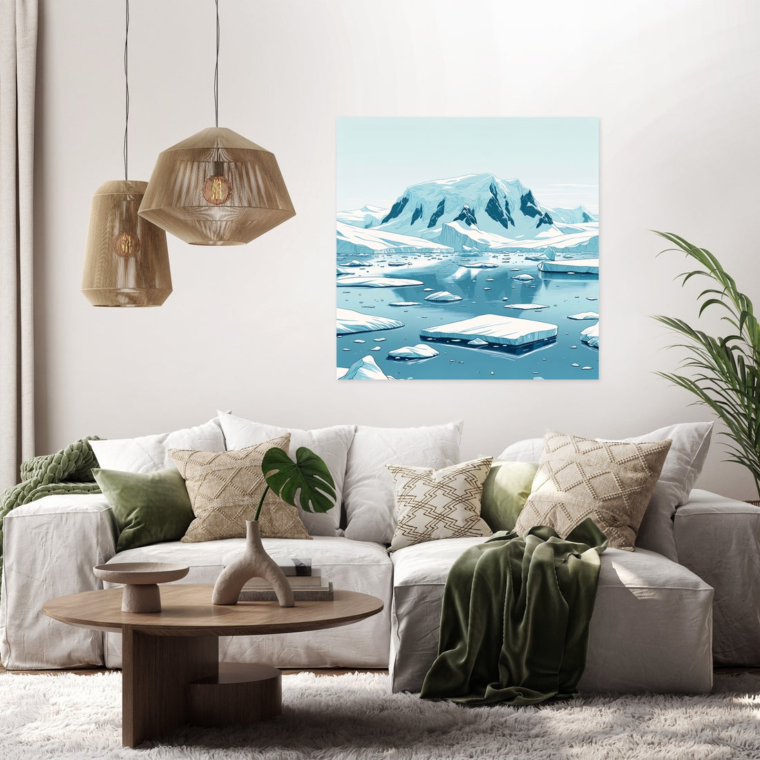 Antarctic Serenity Canvas - Secondary Image 2