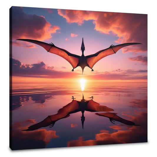 Dawn Flight Pteranodon Canvas - Main Image