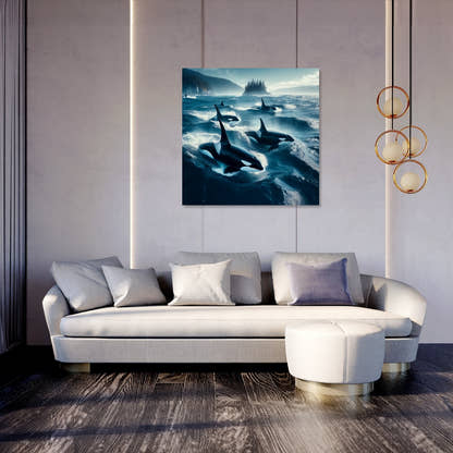 Orcas Canvas - Secondary Image