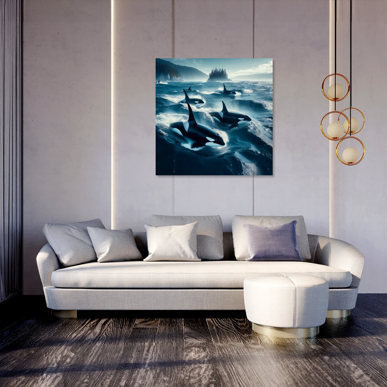 Orcas Canvas - Secondary Image