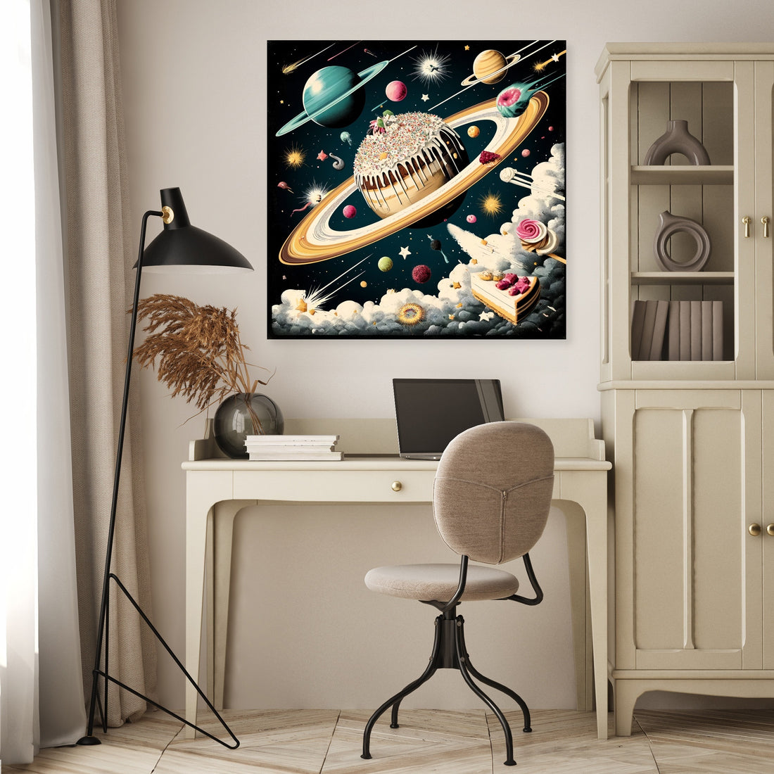 Galactic Gourmet Canvas - Secondary Image 4
