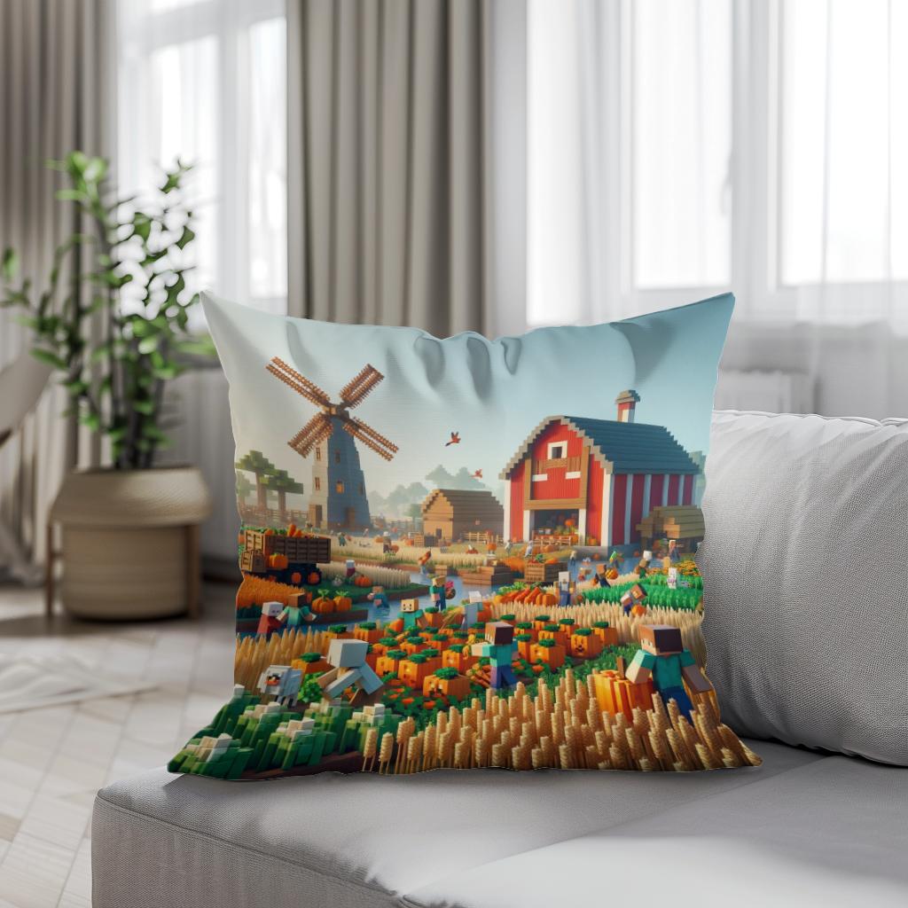 Harvest Haven Cotton Cushion - Secondary Image 4