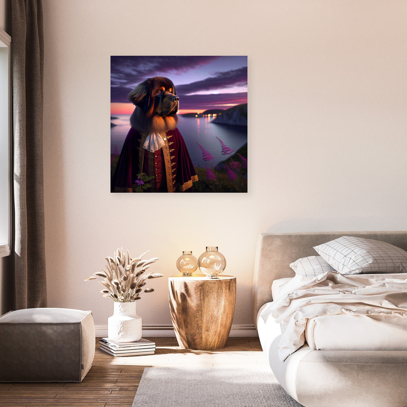 Twilight Majesty Newfoundland Canvas - Secondary Image 7