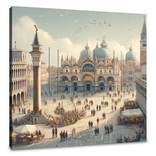 Piazza San Marco Venice Canvas - Main Image