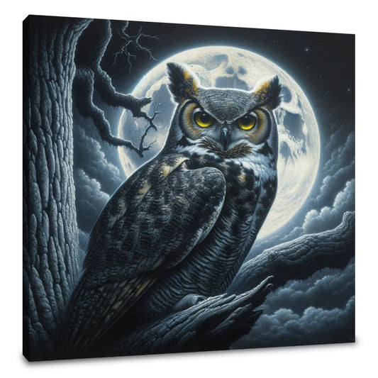 Midnight Gaze Canvas - Main Image