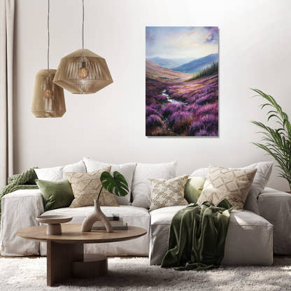 The Splendour of Highland Valley Canvas - Secondary Image 2