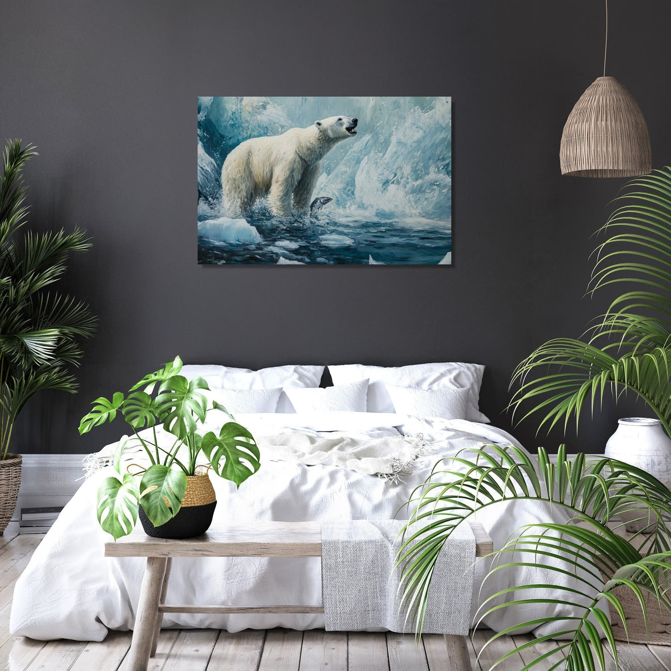 Polar Bear Survival Canvas - Secondary Image 6