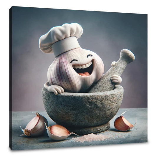 Gourmet Garlic Canvas - Main Image
