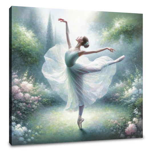 Graceful Arabesque Canvas - Main Image