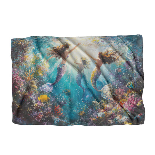 Joyful Mermaid Kingdom Blanket - Main Image