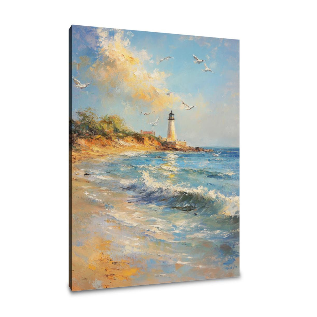 Tranquil Seaside Memories Canvas - Main Image
