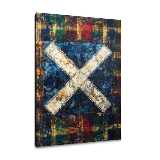 Saltire’s Tartan-Lashed Canvas - Main Image