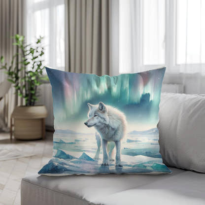 Arctic Solitude Cotton Cushion - Secondary Image 4