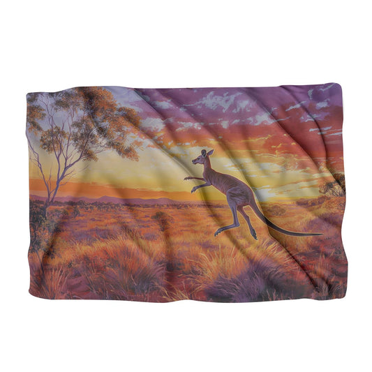 Outback Sunset Blanket - Main Image