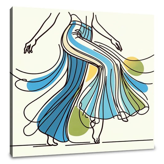 Groovy Dance Canvas - Main Image