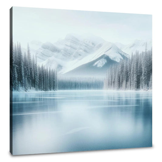 Winter Lake Canvas - Main Image