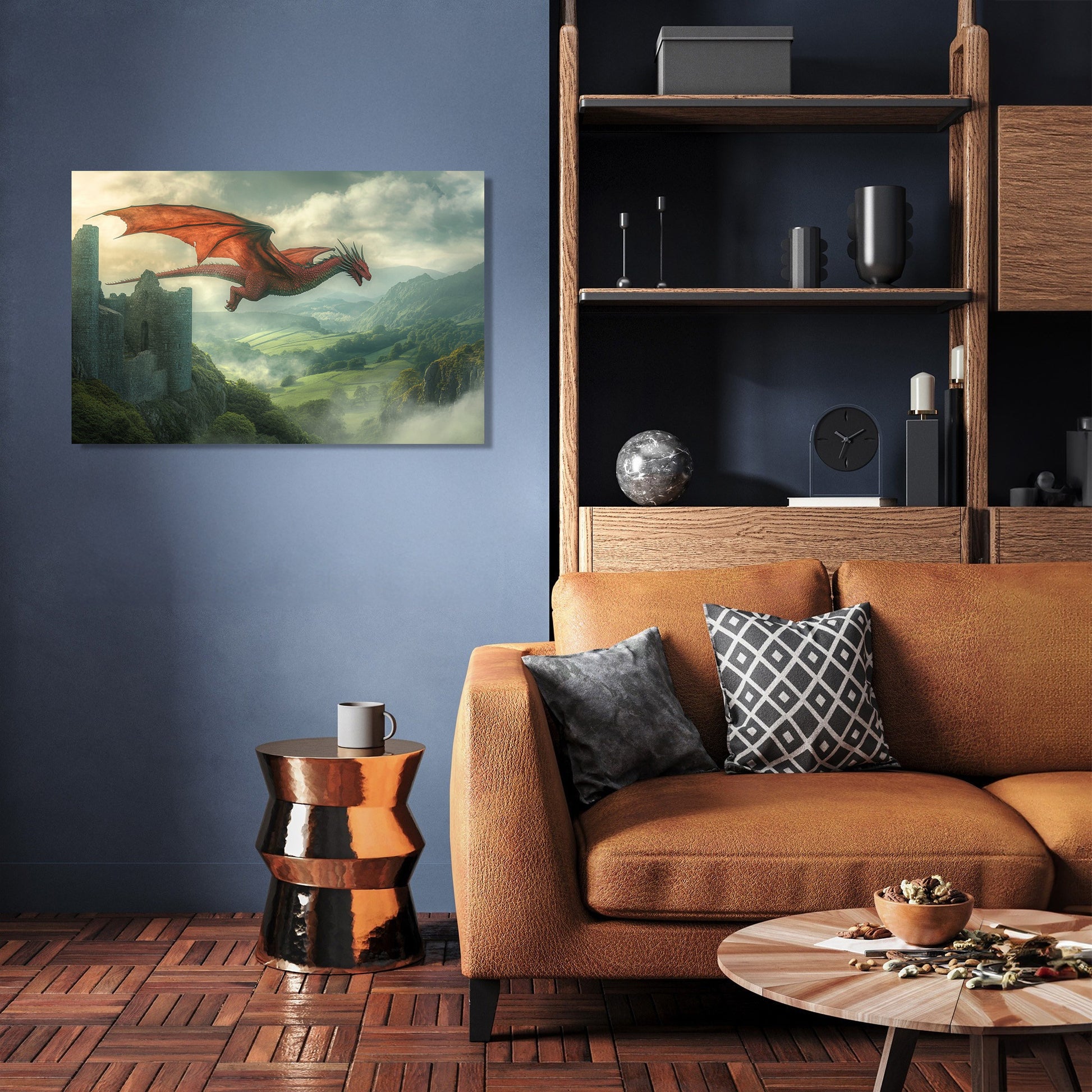 Welsh Dragon Serenity Canvas - Secondary Image 3