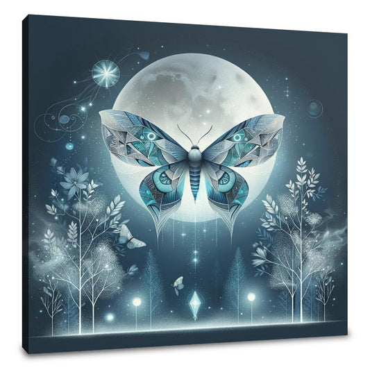 Mystical Moth Canvas - Main Image