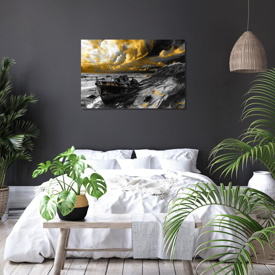 Emotional Seascape Canvas - Secondary Image 6