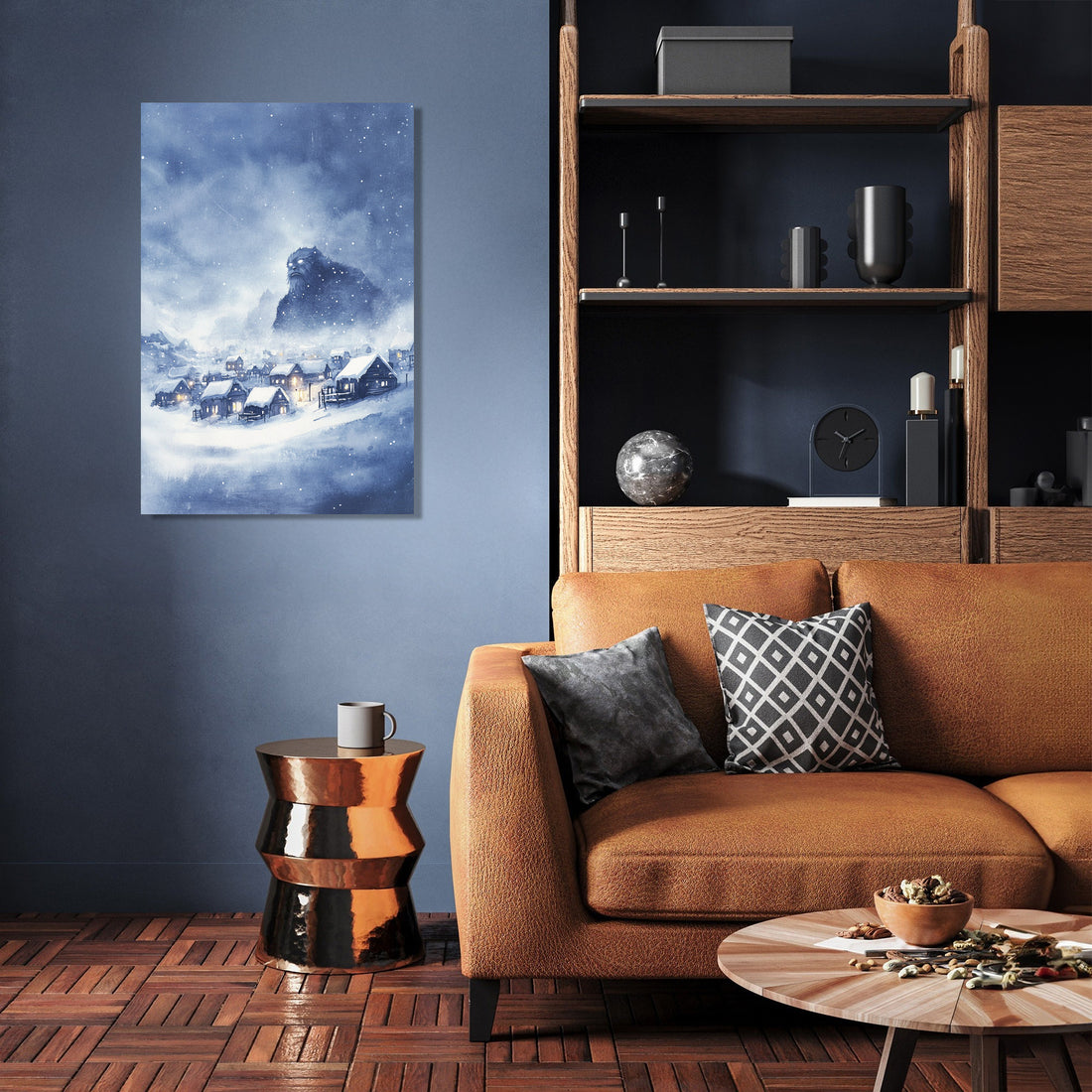 Yeti's Watchful Canvas - Secondary Image 3