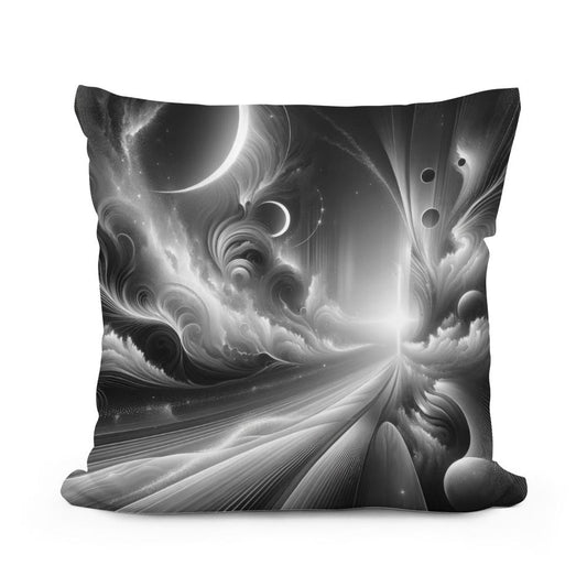 Silver Dreamworld Cotton Cushion - Main Image