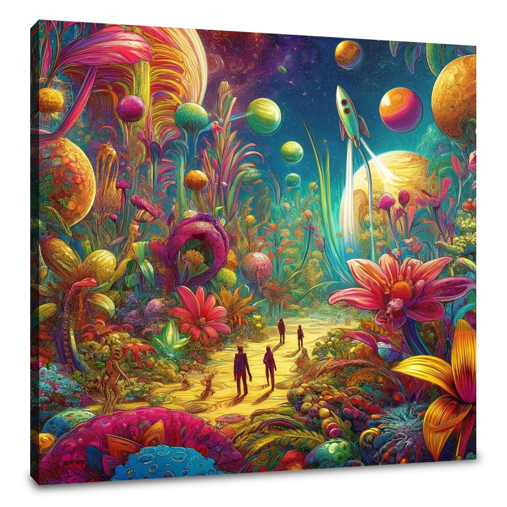 Extraterrestrial Eden Canvas - Main Image