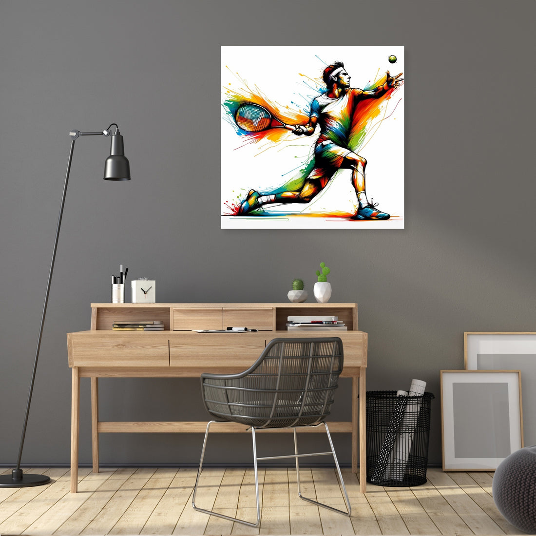 Backhand Brilliance Canvas - Secondary Image 5