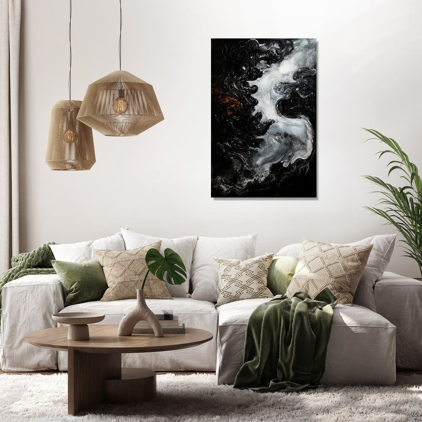 Enigmatic Shadows Canvas - Secondary Image 2