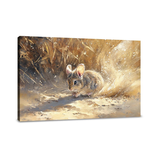 Chinchilla in Sunlit Canvas - Main Image
