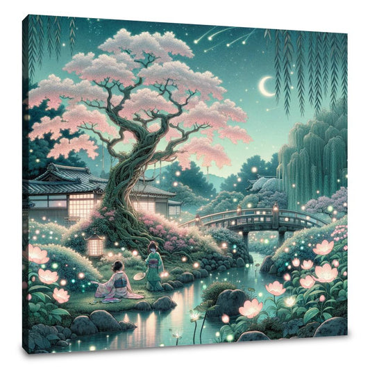 Enchanted Blossom Retreat Canvas - Main Image